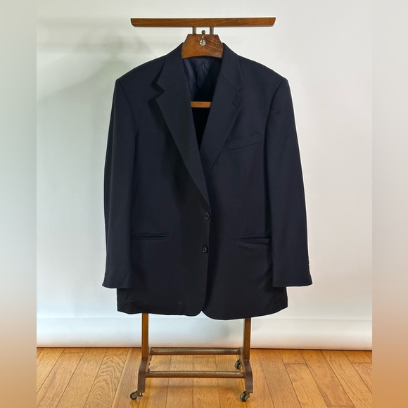 Stafford Suit Jacket - Size Men's 44 s navy blue - Picture 1 of 6